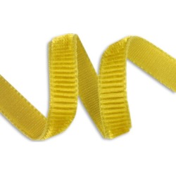 9MM NEEDLE CORD VELVET RIBBON - GOLD