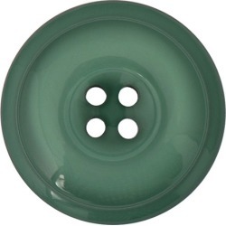 Contrast Back Fashion Button -27mm-SEAFOAM