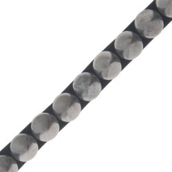 9MM IRON-ON SPIKE STUD TRIM-9mm-GUNMETAL