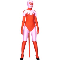 Halloween Rex Pink Witch Leotard Bodysuit Lycra Spandex Unisex Bodysuit Halloween
