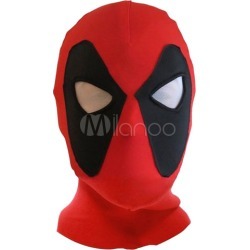 Halloween Deadpool Hood Marvel Lycra Spandex Super Man Costume Cosplay Halloween