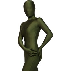 Halloween Zentai Suits Hunter Green Spandex Bodysuit Halloween