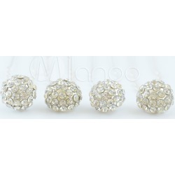 New Metal Rhinestone Hair Jewelry for Wedding (Set of 4)