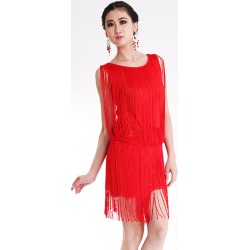 Latin Dance Tassel Cha Cha Dance Costume