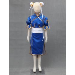 Street Fighter Chun Li Halloween Cosplay Costume For Kid Halloween