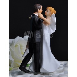 Dancing Couple Wedding Cake Topper