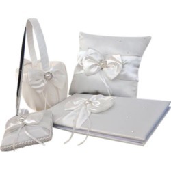 Wedding Collection Set with White Ribbon