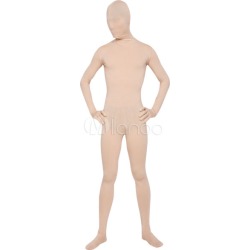 Halloween Flesh Pink Zentai Suit Unicolor Spandex Lycra Unisex Bodysuit Morphsuits Halloween