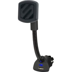 Scosche MagicMount Power Magnetic Car Mount with USB Charger MAG12V