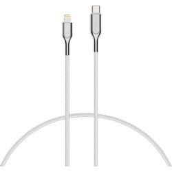 Cygnett Armoured Lightning to USB-C Cable 1M - White