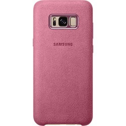 Samsung Galaxy S8+ Alcantara Back Cover - Pink