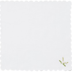 Tory Burch Home Monogram Handkerchief K, Set of 4