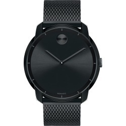 Movado Movado Company Store Movado Trend Watch With Black Dial And Black Mesh-Link Bracelet