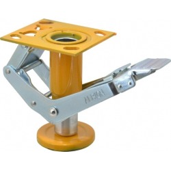 Albion 7-1/4 Inch Mounting Height, Albion Ergonmc Floor Lock for