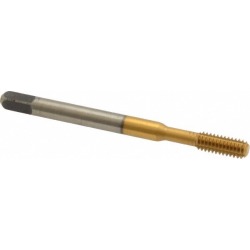Hertel No. 8-32 UNC, H3, TiN Coated, High Speed Steel, Thread For