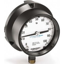 Ashcroft 6 Inch Dial, 1/4 Inch, 0 to 5000 Scale Range Pressure Ga