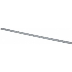 Mitutoyo 12 Inch Long, 1/100, 1/50 Inch Graduation, Silver, Flexi