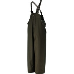 OnGuard Size S, Green, Zipper Front Bib Overalls PVC on Nylon and