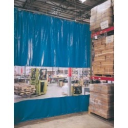 Steiner 4 Ft. Wide x 9 Ft. High, Vinyl Welding Welding Curtain Ki