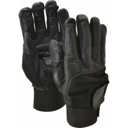 Ability One Men's Size 10 (XL), Leather/Spandex/Gel Padded Work G