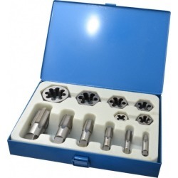 Interstate 1/8-27 to 1-11-1/2 Tap, 1/8-27 to 1-11-1/2 Die, NPT, T