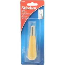 Nicholson 4-1/8 Inch Long x 1-1/16 Inch Diameter File Handle For