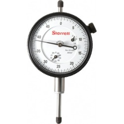 Starrett 1 Inch Range, 0-50 Dial Reading, 0.0005 Inch Graduation