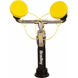 Bradley 8' Deck-mount Dual-ang Hand-held Drench Hose S19-465EFW