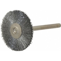 Weiler 1 Inch Brush Diameter, Crimped Steel Wheel Brush 37,000 RP