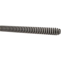 Made in USA 5/8-6 Thread, 6 Ft. Long, Right Hand, Oil Finish, C10
