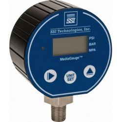 SSI Technologies 3" 200psi 12vdc1/4npt Dig Pressure Gauge W/cs MG