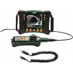 Extech Video Borescope 6 mm Probe Diameter, 5.7 Inch LCD Display,