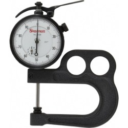 Starrett 0 to 1 Inch Measurement, 0.001 Inch Graduation, 2-1/2 In