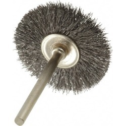 Osborn 1-1/4 Inch Brush Diameter, Crimped Steel Wheel Brush 25,00