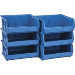 Quantum Storage 75 Lbs. Load Capacity, Blue Polypropylene / Polye