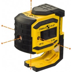 Stabila 100' 5 Beam Red Laser Level 03160