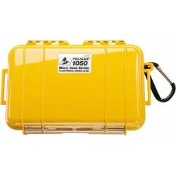 Pelican Products, Inc. 5-1/16x7-1/2" Ylw Watertight Case W/foam 1