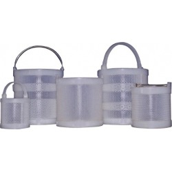 Made in USA 12 Inches Deep, Standard PolyPro Baskets 1/8 Inch Per