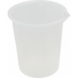 Bel-Art 400 ml Polypropylene Graduated Beaker 50 ml Graduation, 4