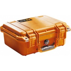 Pelican Products, Inc. 11-9/16x6" Org Inj Molded Wtrprf Case 1400