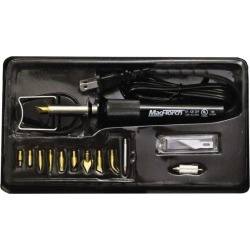 Mag-Torch Electric Wood Burning Kit Includes Soldering Tip; Plast