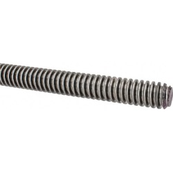 Made in USA 3/4-6 Thread, 6 Ft. Long, Right Hand, Oil Finish, C10