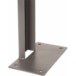 Folding Guard 7 Ft. Tall Channel Post Recommended at 15 Ft. Inter