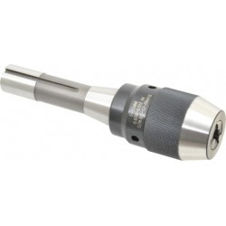 Jacobs R8, 3/64 to 1/2 Inch Capacity, Integral Shank Drill Chuck