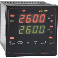 Love Controls 100 to 240 Input Voltage, 1/4 DIN Temperature and P