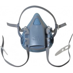 3M Series 7500, Size M Half Mask Respirator 4 Point Suspension, B