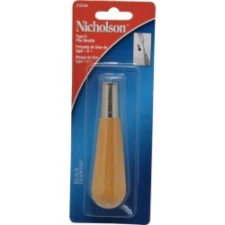 Nicholson 4-12 Inch Long x 1-316 Inch Diameter File Handle For