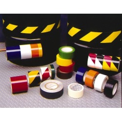 NMC 150 Ft. x 1 Inch x 4.5 Mil, Vinyl Safety Tape Yellow, Solid C