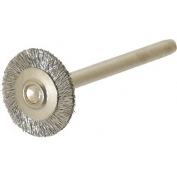 Anderson 5/8 Inch Brush Diameter, Crimped Stainless Steel Wheel B