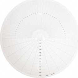 Made in USA 14 Inch Diameter, Radius and Angle, Mylar Optical Com